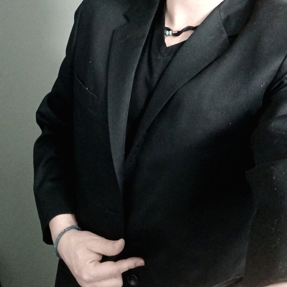 Suit Jacket size Medium in Black